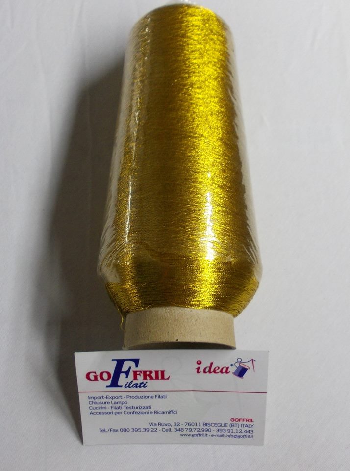 filato lame oro 125 g