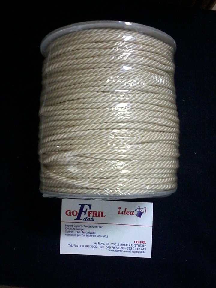 Corda di cotone 3mm (rami)